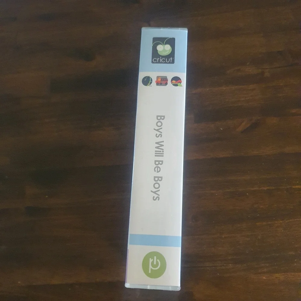 Cricut Boys Will Be Boys Shapes Cartridge Handbook Overlay Scrapbooking Cards‎
